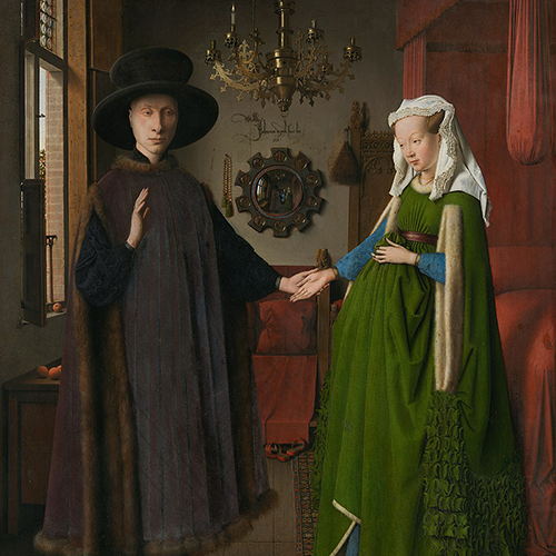 Jan van Eyck - Arnolfini Portrait (1434)